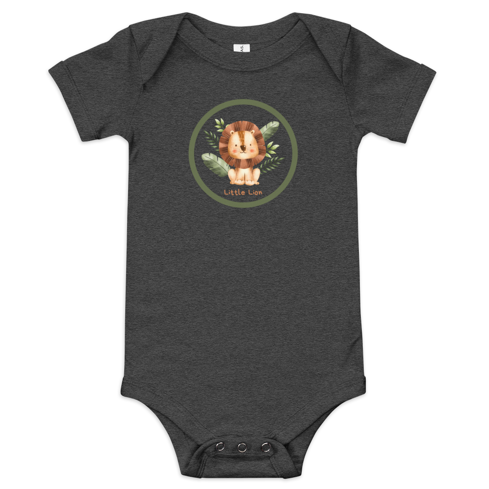 Baby short sleeve one piece - Little Lion
