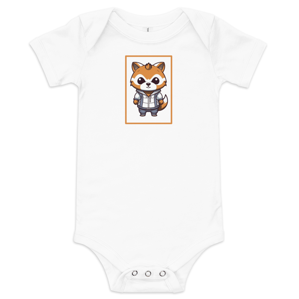 Baby short sleeve one piece - Fox